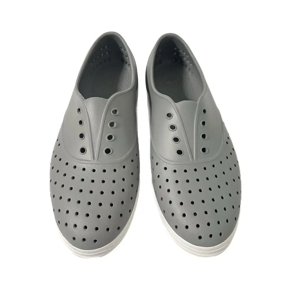 Native Shoes Women's Jefferson Flax Gray White Size 9 NEW